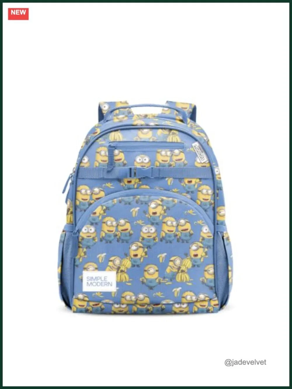 Kids Backpack for School Toddler Preschool Kindergarten Minions Fletcher 12L